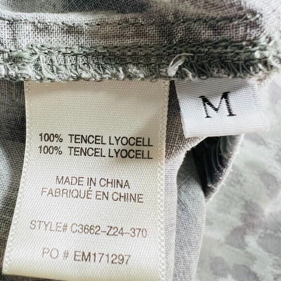 Cloth‎ & Stone Camo Animal Print Gray Jogger Size M - Picture 6 of 7